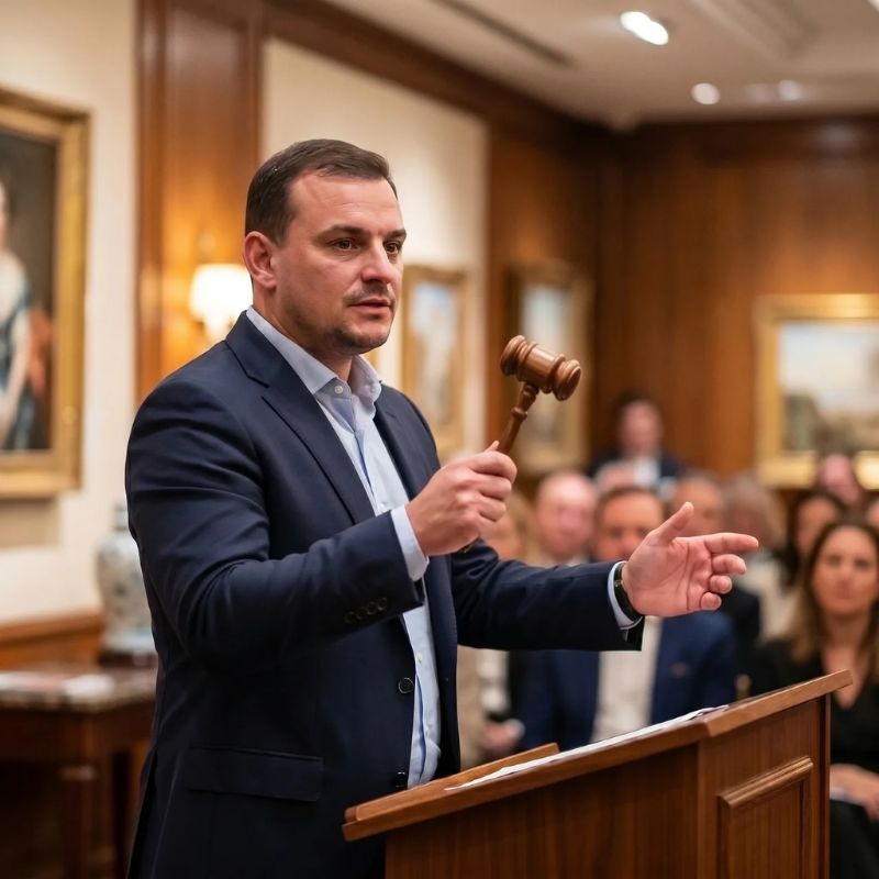 Accompagnement ventes aux enchères par JSK Antiquaire